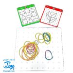 بازی فکری شکل ساز سه بازی در یک جعبه