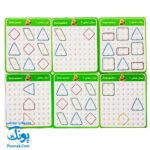 بازی فکری شکل ساز سه بازی در یک جعبه