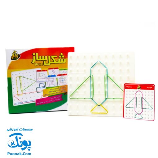 بازی فکری شکل ساز سه بازی در یک جعبه