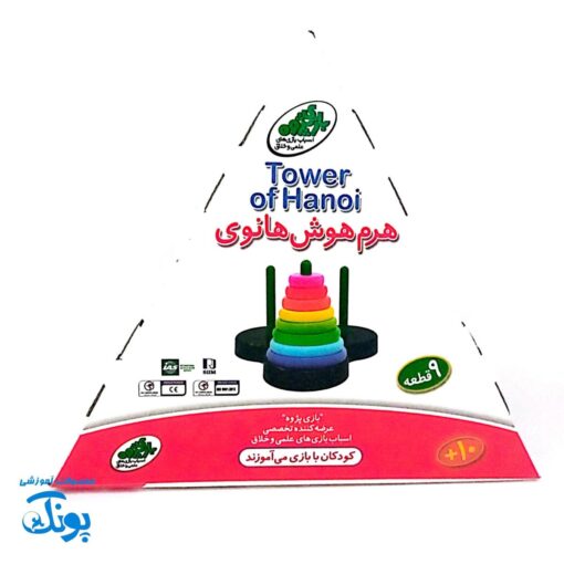 بازی فکری برج هانوی تقویت هوش و تمرکز