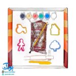 بازی ساختنی مجموعه گل و ابزار آرتینا به همراه یک بسته گل رس بهداشتی