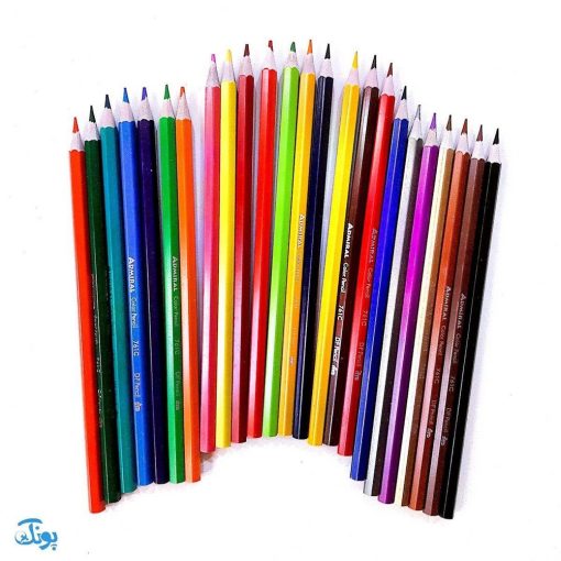 مداد رنگی ۲۴ رنگ جعبه مقوایی ادمیرال