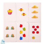فلش کارت یادگیری اعداد ۱ تا ۱۰ انگلیسی Numbers ۱ - ۱۰ (۲۰ عدد کارت یادگیری) | نردبان