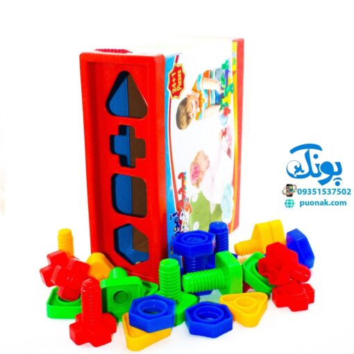 بازی فکری پیچ و مهره آموزشی چیندر