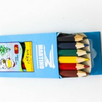 مداد رنگی 6 رنگ کوتاه یونی مکس مارتینو