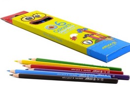 مداد رنگی ۶ رنگ آریا