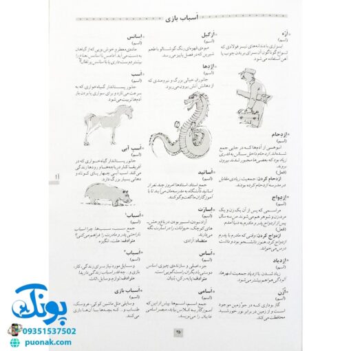 کتاب فرهنگ فارسی مهتاب (دبستان)