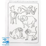 کتاب کار کودک شناخت حیوانات (مجموعه قاصدک دانایی ۴)