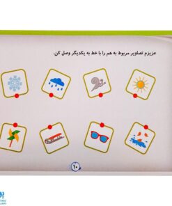 کتاب آموزشی دبستانی خوش خط (آموزش خط تحریری با استفاده از جدیدترین شیوه آموزشی اول و دوم ابتدایی)