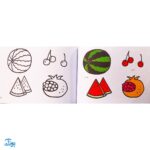 کتاب آموزش نقاشی و رنگ‌آمیزی ۳ (روییدنی‌ها)