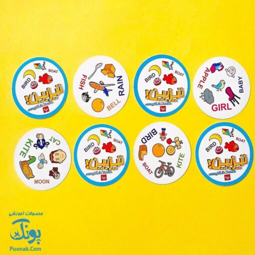 بازی فکری تیزبین کلمات انگلیسی بازی تا