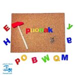 بازی میخ و چکش الفبای انگلیسی ایپکا | Tack Zap - english alphabet