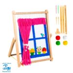 دار بافندگی چوبی بزرگ پایه دار ایپکا | WEAVING LOOM