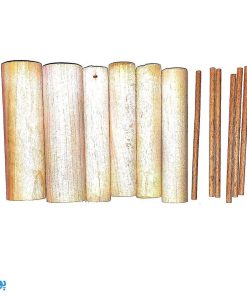 قطعات چوبی استوانه‌ای شکل و گرد ایپکا مدل GA101034