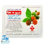 فلش کارت های دیدآموز " میوه ها "