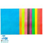بسته مقوا رنگی  A۴  رنگ جور بسته ۱۰ عددی برای کاردستی