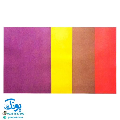 بسته مقوا رنگی  A۴  رنگ جور بسته ۱۰ عددی برای کاردستی