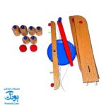 بسته آموزشی ترازوی چوبی ایپکا مدل WOODEN SCALE | GH ۴۰۱۰
