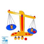 بسته آموزشی ترازوی چوبی ایپکا مدل WOODEN SCALE | GH ۴۰۱۰