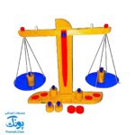 بسته آموزشی ترازوی چوبی ایپکا مدل WOODEN SCALE | GH ۴۰۱۰