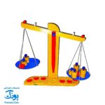 بسته آموزشی ترازوی چوبی ایپکا مدل WOODEN SCALE | GH ۴۰۱۰