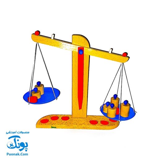 بسته آموزشی ترازوی چوبی ایپکا مدل WOODEN SCALE | GH ۴۰۱۰