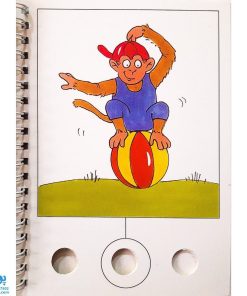 کتاب معمای انگشتی ۱ (بازی و سرگرمی با میمون دم دراز)