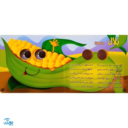 کتاب سبزیجات (کتاب های چشم قلمبه ۶)