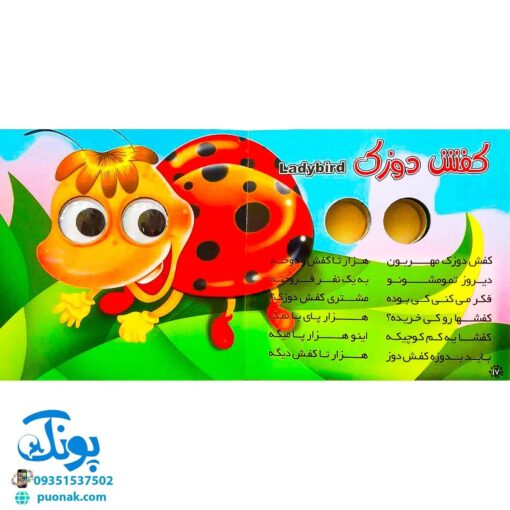 کتاب چشم قلمبه ۵ حشرات