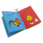 کتاب شعر پارچه ای جیک و جیک و جیک ، قار و قار و قار (آشنایی با صدای جانوران)