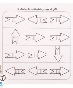 کتاب حواستو جمع کن ۶ (آموزش ریاضی، شناخت اعداد ۱ تا ۵)