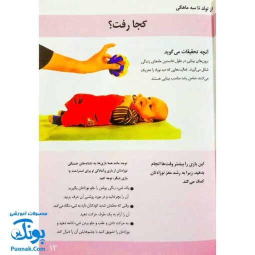 کتاب ۱۴۰ بازی فکری با بچه‌ها از تولد تا ۳ سالگی