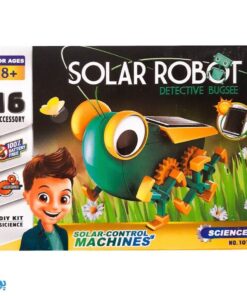 کیت آموزشی سولار ربات حشره کارآگاه مدل ۱۰۱۲ | Solar Robot Detective Bugsee