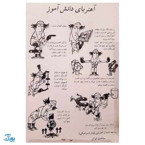 ست آهنربای آموزشی دانش آموز