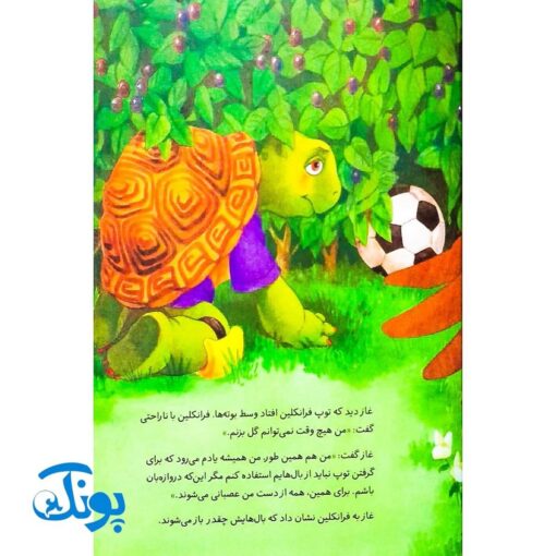 کتاب فرانکلین فوتبال بازی می کند (مجموعه داستان های فرانکلین)