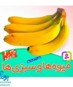 کتاب میوه‌ها و سبزی‌ها (مجموعه می‌بینم، یاد می‌گیرم ۱)