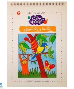 کتاب رنگ ها و رنگ آمیزی (مجموعه آموزش ، بازی ، رنگ آمیزی برای کوچولوها ۳)