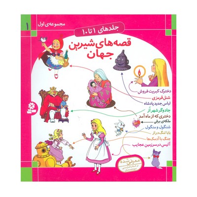مجموعه اول قصه‌های شیرین جهان (جلدهای ۱ تا ۱۰)