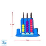 چرتکه آموزشی ۳ میله مهتاب | TRADITIONAL CALCULATOR