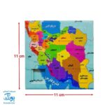 جدول هوش نقشه ایران رنگ های پسرانه بزرگ