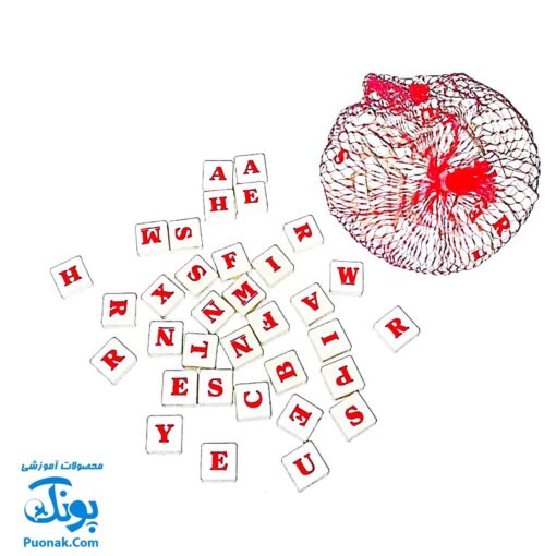 فوروتس توت فرنگی آموزش حروف و کلمات انگلیسی به کودکان ۱۱۰ قطعه Fruits