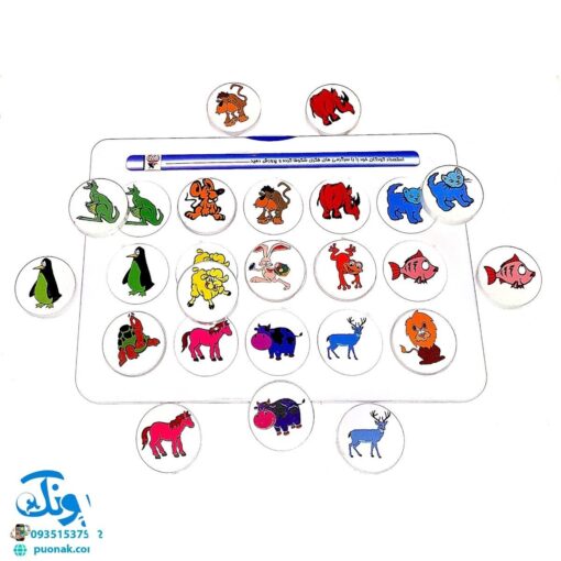 هوش چین مجموعه یک تکه مدل زاغک