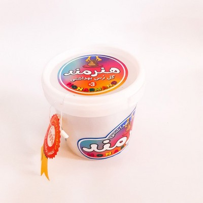 گل رس بهداشتی سفالگری ۱ کیلویی لوئی دار سطلی هنرمند