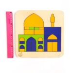 بازی چوبی چندجورچین چوبین (پازل چوبی چند گانه Multi Puzzle)