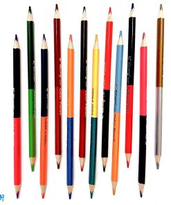 مداد رنگی ۲۴ رنگ (۱۲ رنگ دو سر) یالونگ مدل ۱۰۰۰۴۲-۲۴