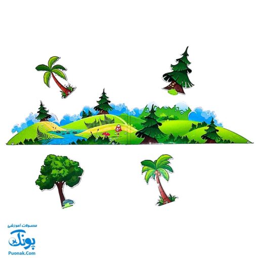 بازی جنگل الفبای فارسی کارابال | آموزش ساده الفبا و کلمات