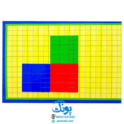 بازی الگوساز | مطابق با کتاب ریاضی اول دبستان (صفحه وایت بردی مغناطیسی و اشکال آهنربایی) مدل آوای بارن