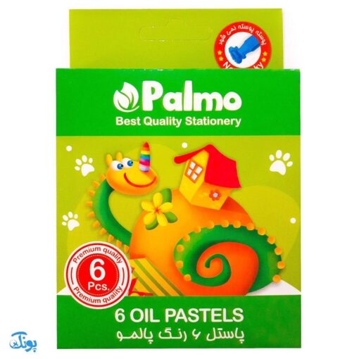 پاستل ۶ رنگ پالمو palmo