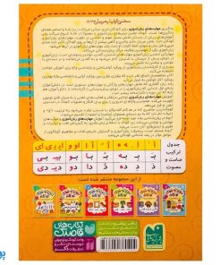 شناخت صامت‌ها و مصوت‌ها و کلمات ترکیبی مهارت‌های زبان آموزی جلد ۱ از مجموعه ی دنیای آواشناسی کودکانه