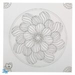 کتاب کار هنر ماندالا برای کودکان ۲:سطح متوسط (رنگ آمیزی زیبا و خلاقانه)